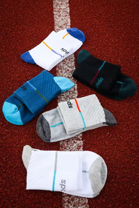 Custom Logo Crew Knitted Cotton Sports <b>Compression</b> <b>Running</b> <b>Socks</b> Breathable & Anti-Bacterial High Quality Wholesale - Product Image 6