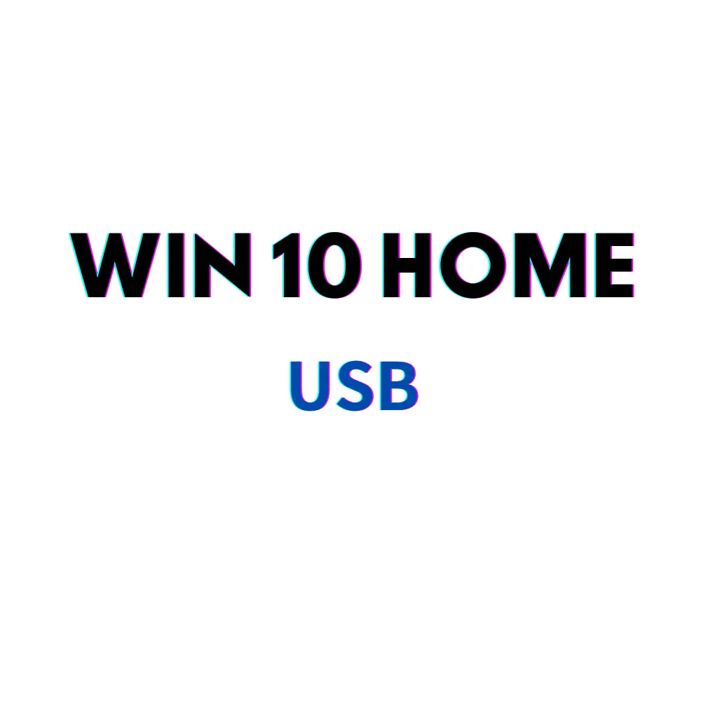 Newest Win 10 Home USB Full package Win 10 Home USB box pack oem key long time Guaranteed 100% Online Activation good quality