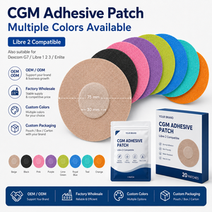 Cubiertas para Sensores Recoo <span class=keywords><strong>Libre</strong></span> 3/<span class=keywords><strong>Libre</strong></span> 3 Plus, No Adhesivas, Sensibles a la Presión, Transpirables, Impermeables, Libres de Látex, Certificación CE Médica - Product Image 3