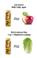 Granos de proteína de comida de alta supervivencia, granos de comida, galletas, frutos secos de fresa, fabricante de dulces