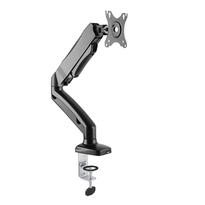 Gas Sping Single Monitor Stand Mount 13"-27" Black Metal Status Color Material Lbs Origin Swivel Size Products Arm