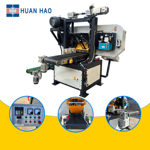 Huanhao ขายเลื่อยวงดนตรีแนวนอนสำหรับตัดไม้และไม้อัดความกว้างสูงสุด650มม. ความหนา400มม. 18.5KW พลังงาน - Product Image 4