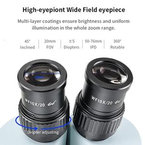 <span class=keywords><strong>Microscope</strong></span> stéréo à double perche BD-W245T1 7X-45X pour la soudure électronique et la réparation mobile - Product Image 3