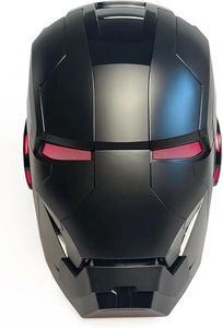 Máscara MK5 Popular 2026, Cosplay de Jarvis, Máscara de <span class=keywords><strong>Iron</strong></span> <span class=keywords><strong>Man</strong></span> Automática y Usable, <span class=keywords><strong>Casco</strong></span> de <span class=keywords><strong>Iron</strong></span> <span class=keywords><strong>Man</strong></span> Mk5 Totalmente Negro - Product Image 4