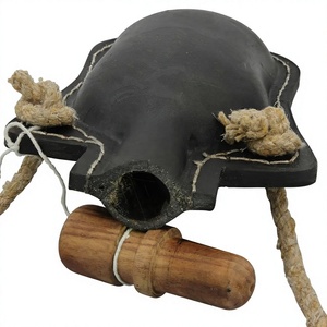 Botella Medieval de Cuero Marrón Oscuro 100% Hecha a Mano, Cantimplora Histórica de Cuero Genuino para Festivales Vikingos - Product Image 1