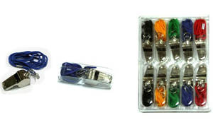 Promotional Metal Loud <strong>Police</strong> Referee Sports Whistle <strong>Lanyards</strong> - Product Image 5