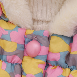 Fábrica de Ropa para Bebés, Abrigo de Piel de Conejo para Niñas, Invierno, Fabricante Chino - Product Image 5