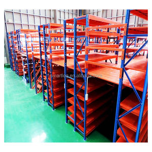 Plataforma de Acero Ajustable Smartlog para Entrepiso, Estanterías Industriales para <span class=keywords><strong>Almacenes</strong></span>, Sistema de Almacenamiento para Grandes <span class=keywords><strong>Almacenes</strong></span> Logísticos - Product Image 2