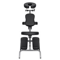 Chaise de thérapie de tatouage légère pliable avec berceau en éponge épaisse réglable pour le massage de salon de spa client avec sac de transport