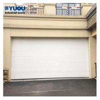 Porte roulante aluminium haute qualité, manuelle/auto, pour garage, entrepôt, atelier, moteur