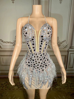 Novance Y2943 robes de soirée 2023 brillant paillettes cristal dos nu robe élégante robe de soirée robe Sexy pour fête Celebrity Club