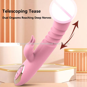 Горячая оптовая продажа: Женский сексуальный вибратор-кролик, реалистичный дилдо, стимулятор клитора, секс-игрушка - Product Image 2