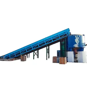 500TPD Cardboard paper line Stock Preparation System Equipment Chain Plate Conveyor