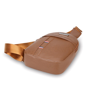 Men's Chest Bag Large Capacity Wear Resistant Solid Color Crossbody Bag For Everyday Use Spring 2025 - Product Image 2