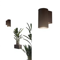 Projecteurs LED d'extérieur pour jardin, vente directe usine, diffuseur en verre trempé, température de couleur 3000K-6500K, alliage d'aluminium