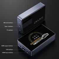 Fuallwin CarPlay AI Box Android Auto Inalámbrico 8+128G Certificado CE/RoHS Wi-Fi de Doble Banda Bluetooth iPhone Android 12/13 GPS