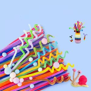 أسلاك الشنيل السميكة لتشكيل الحرف اليدوية، سيقان شنيل احترافية لتغليف الهدايا وديكورات الحفلات - Product Image 3