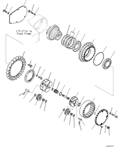 Viaggio motore con gear box 207-27-00480 Gruppo di Azionamento Finale ESCAVATORI <span class=keywords><strong>PC360</strong></span> <span class=keywords><strong>Final</strong></span> <span class=keywords><strong>Drive</strong></span> <span class=keywords><strong>assy</strong></span> - Product Image 1