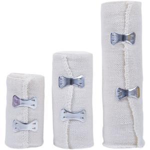 Vendas Deportivas Elásticas de Algodón Puro de 7.5cm, 10cm y 15cm, Reutilizables con Clips Metálicos para Soporte Articular y Cuidado de Lesiones - Product Image 2