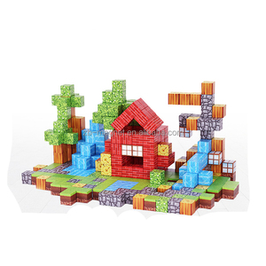 30 Years Factory Wholesale Magnetic Square Blocks Educational <strong>3D</strong> <strong>Cubes</strong> for Kids World Series - Product Image 2