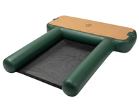 Rampe aquatique gonflable pour animaux de compagnie, antidérapante, robuste, en PVC de qualité marine renforcé, à entrée facile et sécurisée, pour accès au bateau.