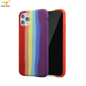 Самый продаваемый силиконовый чехол для iPhone 16 Pro Max <span class=keywords><strong>2026</strong></span> года, индивидуальный радужный силиконовый чехол для Xiaomi - Product Image 6