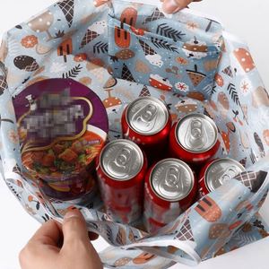 Bolsa de Compras Reutilizable Plegable de Gran Capacidad, Impermeable, Multicolor, de Poliéster 190T - Product Image 3