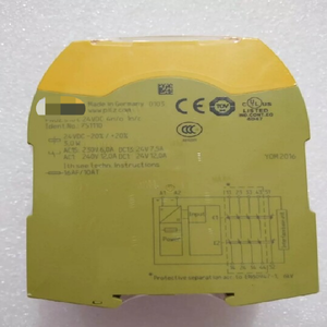 1 unidad, nuevo y sellado, relé de seguridad 751110 S10 C, 24 VCC, 4 NA/1 NC, controlador PLC, automatización industrial, PLC PAC y DEDI - Product Image 1