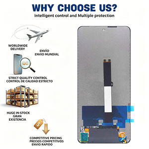 <span class=keywords><strong>หน้า</strong></span><span class=keywords><strong>จอ</strong></span>โทรศัพท์สำหรับ Redmi Poco X3 Pro <span class=keywords><strong>จอ</strong></span>แสดงผล LCD ของแท้ อะไหล่เปลี่ยนหน้าจอ LCD พร้อมจอสัมผัส Pantalla - Product Image 3