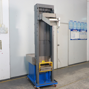 ระบบลำเลียงแบบยกแนวตั้งอัตโนมัติ YaoLin OEM  ลิฟต์ถังสแตนเลส 1 ชั้น ปรับความเร็วได้ สภาพใหม่ - Product Image 3