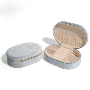 Caja de Joyería de Lujo de Cartón con Cierre Ovalado y Logotipo Personalizado, 15x10x5cm, para Guardar Aretes y Collares de Mujer - Product Image 4