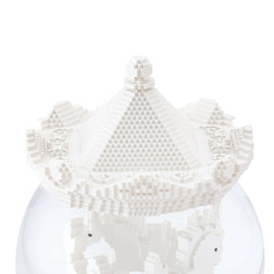 ของที่ระลึกลูกโลกน้ำสีขาวขนาด65มม. ในเวลาจำกัดสำหรับวันแม่ - Product Image 3