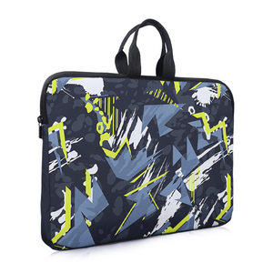 Sac pour <span class=keywords><strong>ordinateur</strong></span> portable <span class=keywords><strong>14</strong></span>-15 <span class=keywords><strong>pouces</strong></span> en similicuir de luxe, personnalisé avec motif manga, <span class=keywords><strong>pochette</strong></span> de protection anti-rayures, fabrication usine - Product Image 5