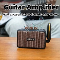 Amplificateur de guitare Aroma AG-04 ABS, sortie 5W, double haut-parleur, Bluetooth sans fil, batterie rechargeable, prise casque, fabriqué en Chine continentale