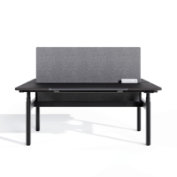 Poste de travail de bureau au design moderne, bureau intelligent électrique réglable en hauteur, écologique et durable