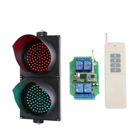 Feu de signalisation LED solaire pour cyclistes, écran complet 200mm 300mm, flèche piétonne gauche, avec panneau solaire