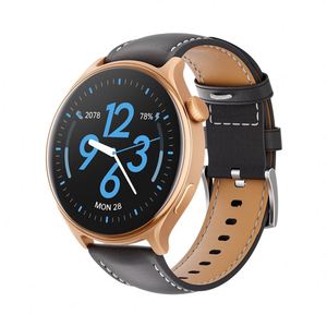 Starmax GTR2 Leather Women Men Smart Watch Thermometer Remote Control <b>Sleep</b> Heart Rate Tracker Chronograph TFT IP68 Waterproof - Product Image 2