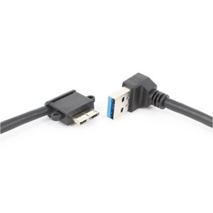 Usb3.0 Elbow Data <b>Cable</b> Right Angle Micro Usb <b>For</b> <b>Computer</b> Pure Copper Shielded Pvc Jacket - Product Image 4