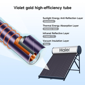 Scaldabagno <span class=keywords><strong>Solare</strong></span> Haier a Risparmio Energetico, Non Pressurizzato, con Tubi Sottovuoto, 100L 150L 200L 300L - Product Image 3