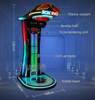 Distributeur automatique de boxe sportive à pièces d'arcade de rachat d'arcade Ultimate Big Punch Boxing