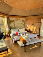 Maison d'hôtes de style influenceur en plein air - Fabricant de maisons triangulaires - Logement intégré pour camping en zone panoramique