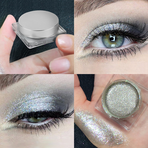 Pink Glitter Eyeshadow Private label 16 colors Pigmented <strong>Eye</strong> shadow <strong>Silver</strong> shimmer Highlighter <strong>Eye</strong> <strong>Makeup</strong> - Product Image 5
