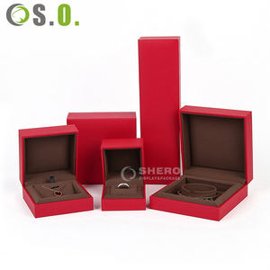 Caja de Papel Imitación Cuero de Alta Calidad para Joyería, Collares, Pendientes, Pulseras y Brazaletes, Fabricada en China - Product Image 4