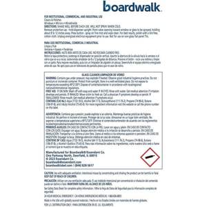 Limpiador de Vidrios Comercial BWK341AEA Boardwalk 341AEA con Aroma Dulce, Lata de Aerosol de 18.5 oz - Product Image 5