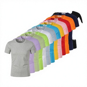 เสื้อยืดคอตตอนทวิลล์ 100% สำหรับงานทางการ แบบยูนิเซ็กซ์ สีพื้น รับสกรีนโลโก้ ป้องกันรอยยับ ระบายอากาศได้ดี สีเขียว/ชมพู/ขาว/ดำ ขายส่ง - Product Image 2