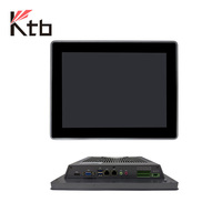 Ordinateur industriel tactile capacitif sans ventilateur KTB, CE FCC RoHS ISO9001 OEM ODM, revendeur, kiosque médical, PC industriel à écran tactile