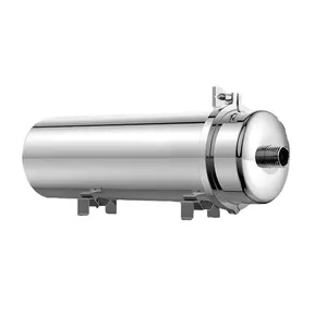Sistema de filtro de agua comercial Manual de acero inoxidable, purificador de ultrafiltración de cambio rápido, purificador de agua Central para hogares