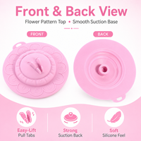 Couvercles de tasses en silicone modernes YMS, anti-poussière, hermétiques, réutilisables, avec support pour cuillère, certifiés LFGB