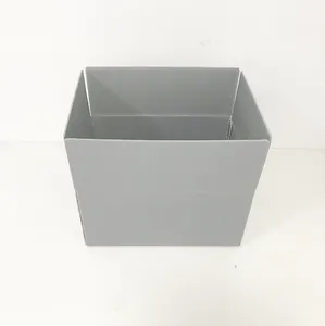 Excellent Wholesale Customized Color Size PP Plastic Corrugated Danpla Box For Storage Folding Bin