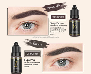 Duy trì lâu dài Hữu Cơ lông mày mực 12ml pmu sắc tố cho các nghệ sĩ trang điểm vĩnh viễn - Product Image 6